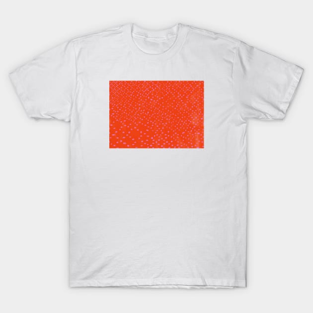 Red Pink Pattern 1 T-Shirt by mariacaballer